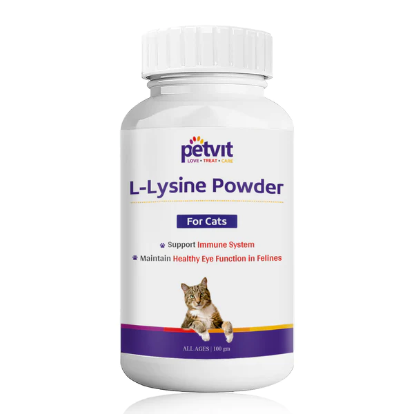 Petvit L-Lysine Powder for Cats 